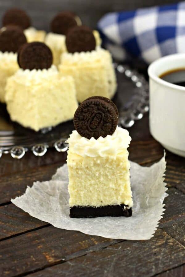 Easy Oreo Cheesecake Bites Recipe Shugary Sweets