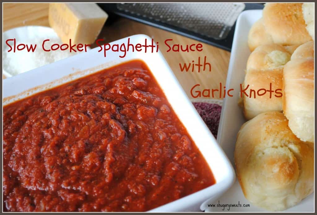 Slow Cooker Spaghetti Sauce from www.shugarysweets.com