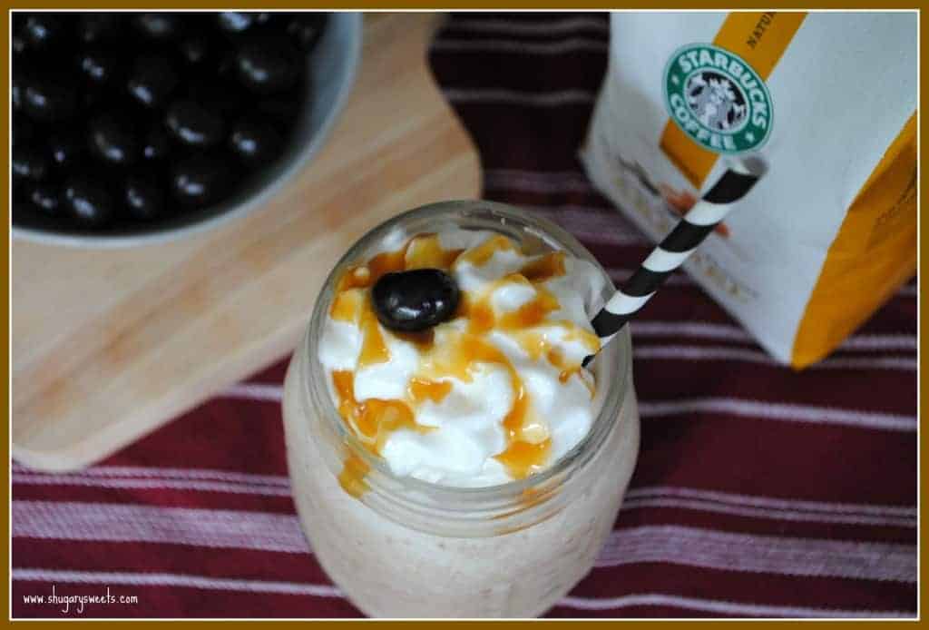 Caramel Coffee Milkshakes from www.shugarysweets.com