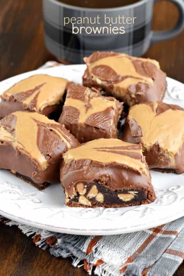 Peanut Butter Brownies Shugary Sweets Bloglovin