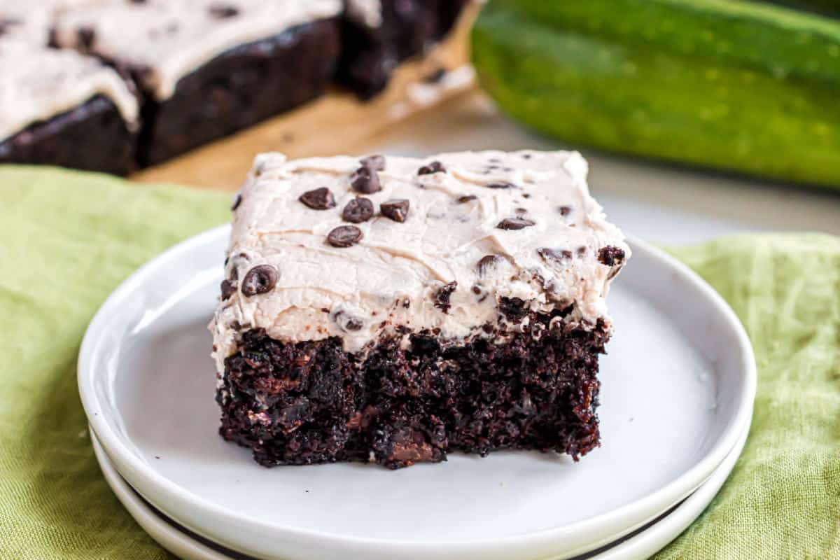 Chocolate Chip Zucchini Brownies Recipe Shugary Sweets