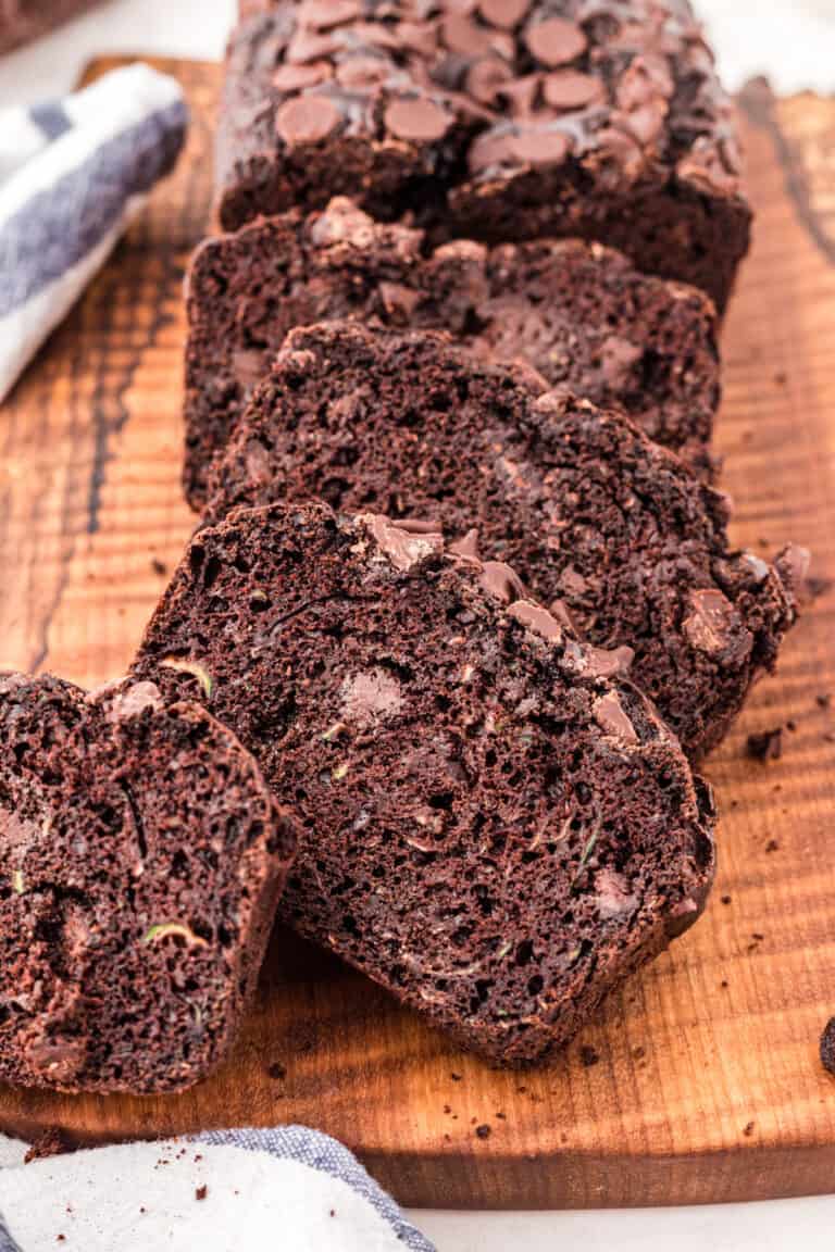 Double Chocolate Zucchini Bread Recipe Shugary Sweets