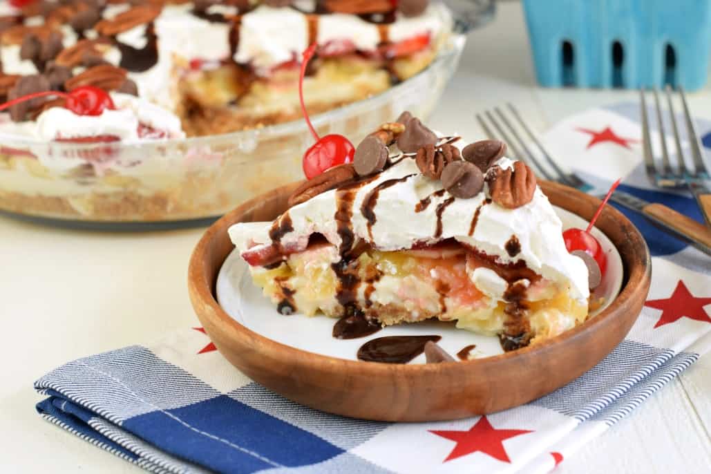 Banana Split Cheesecake Recipe Shugary Sweets