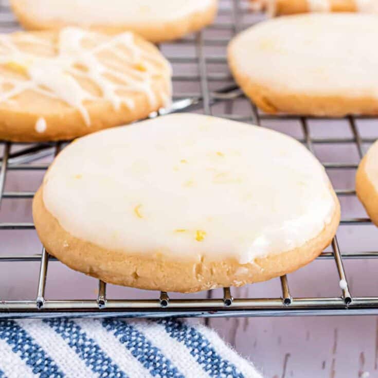 Lemon Shortbread Cookies Recipe Shugary Sweets