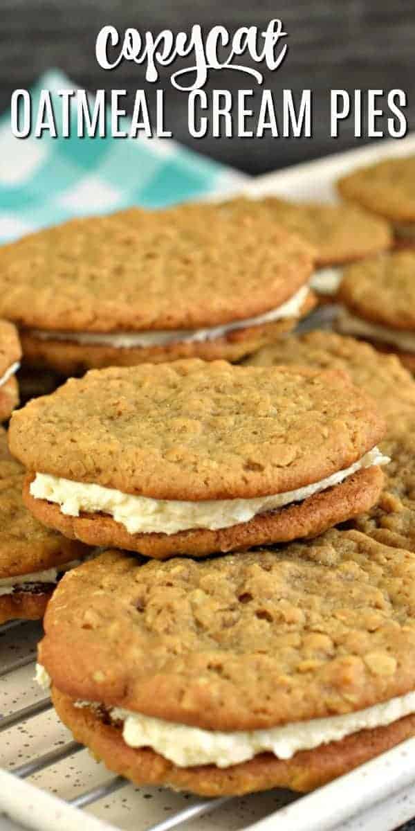 Copycat Little Debbie Oatmeal Cream Pie Recipe Shugary Sweets