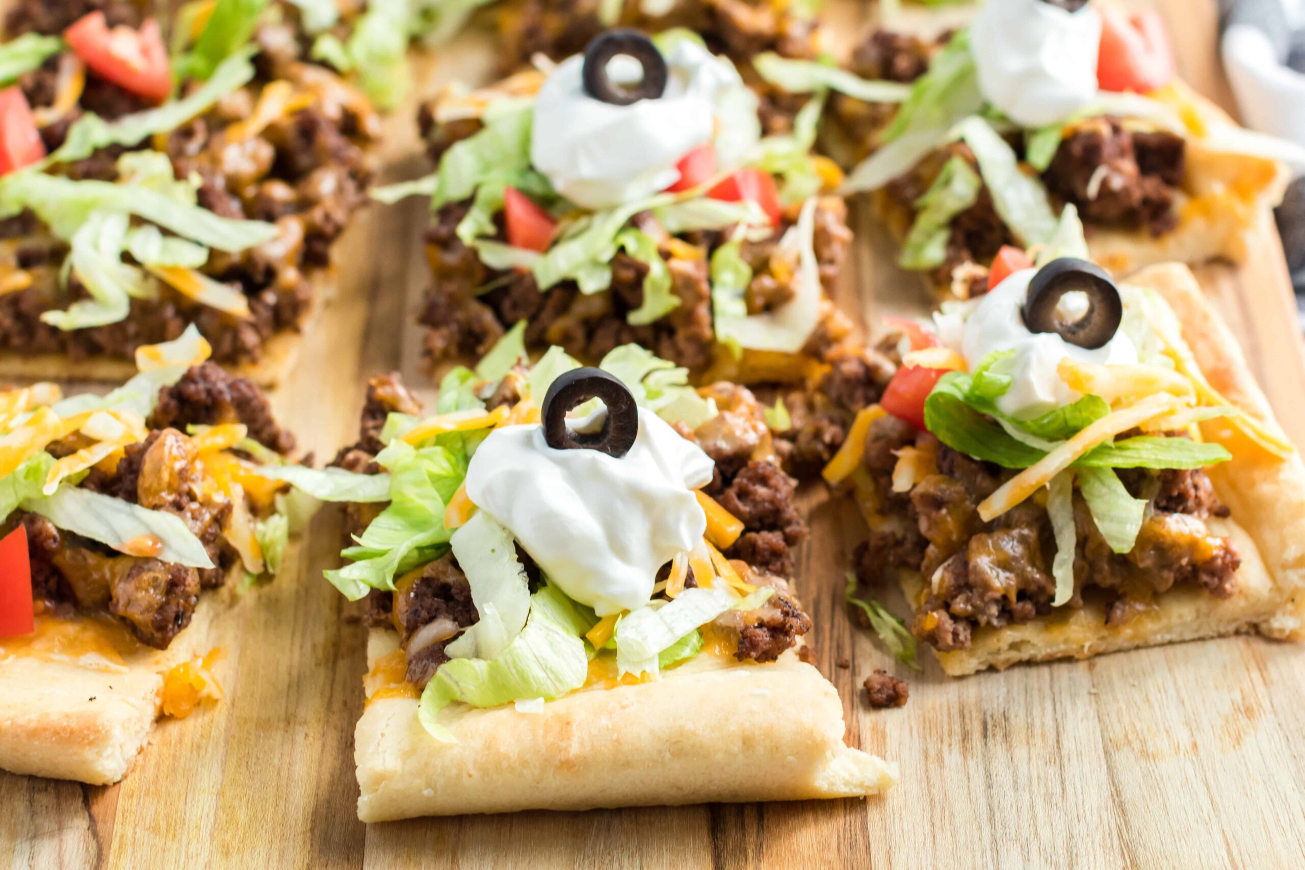 Easy Homemade Taco Pizza Recipe Shugary Sweets