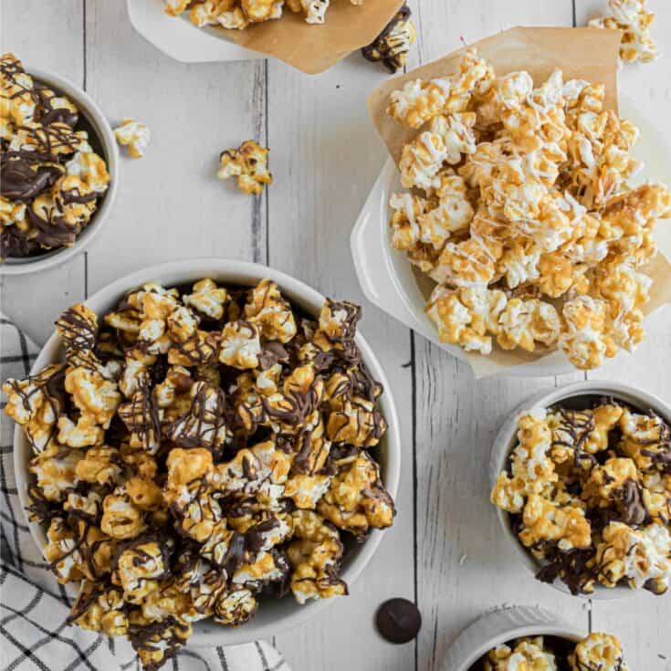 Chocolate Covered Caramel Corn Shugary Sweets 