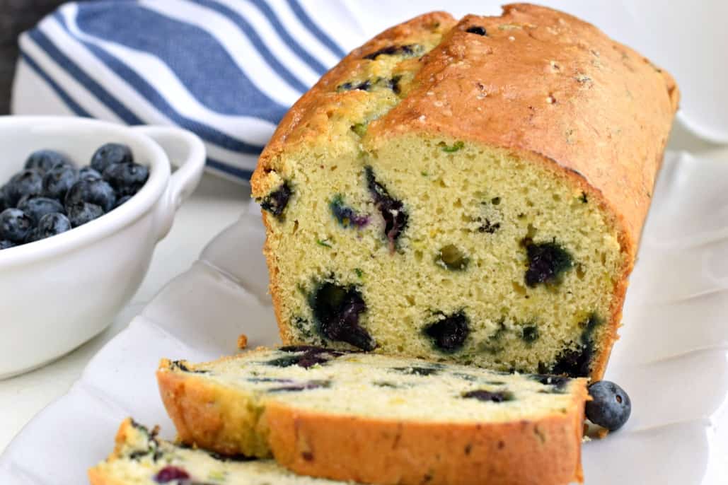 Blueberry Zucchini Bread Recipe Shugary Sweets