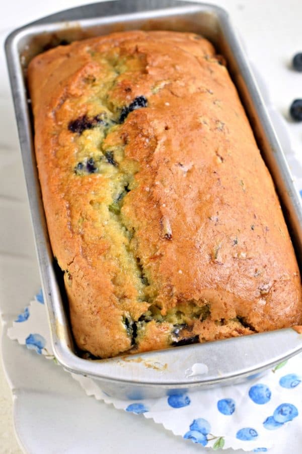 Blueberry Zucchini Bread Recipe Shugary Sweets