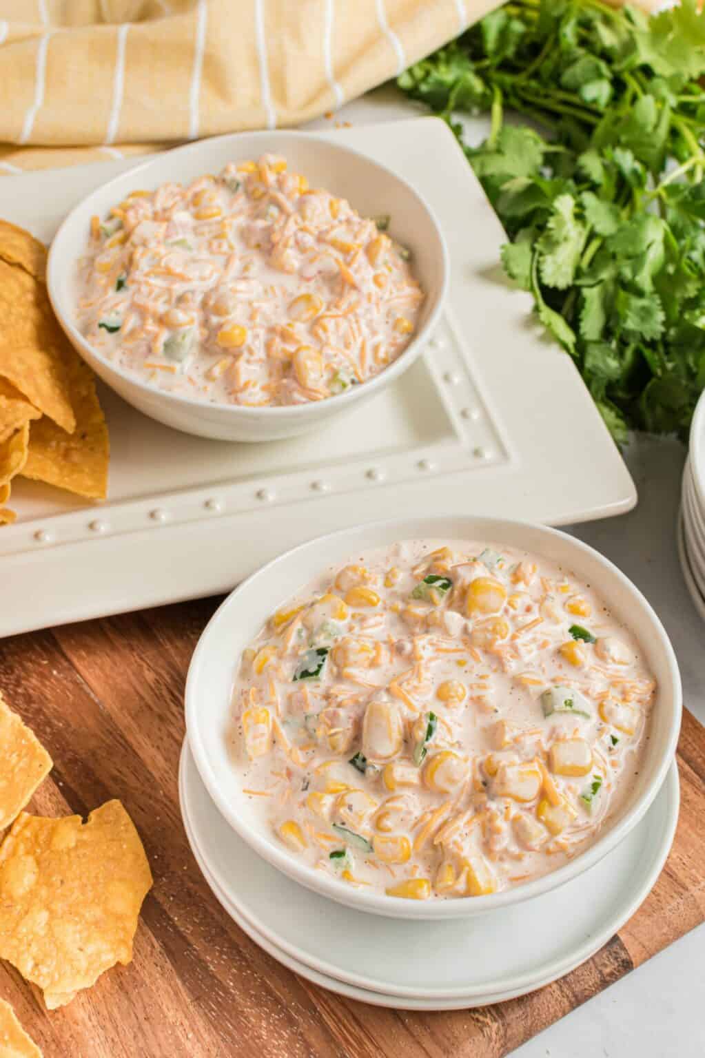 Jalapeno Corn Dip Recipe - Shugary Sweets