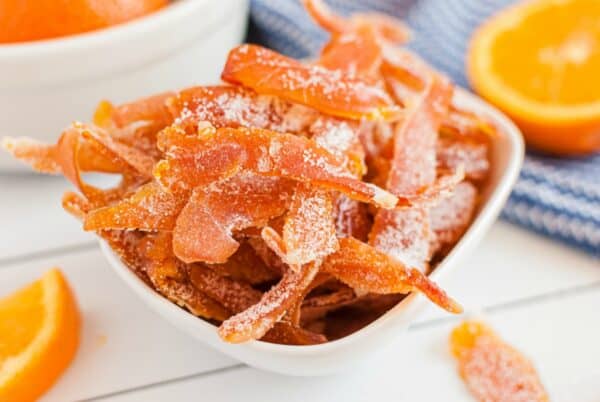 Candied Orange Peel Recipe - Shugary Sweets