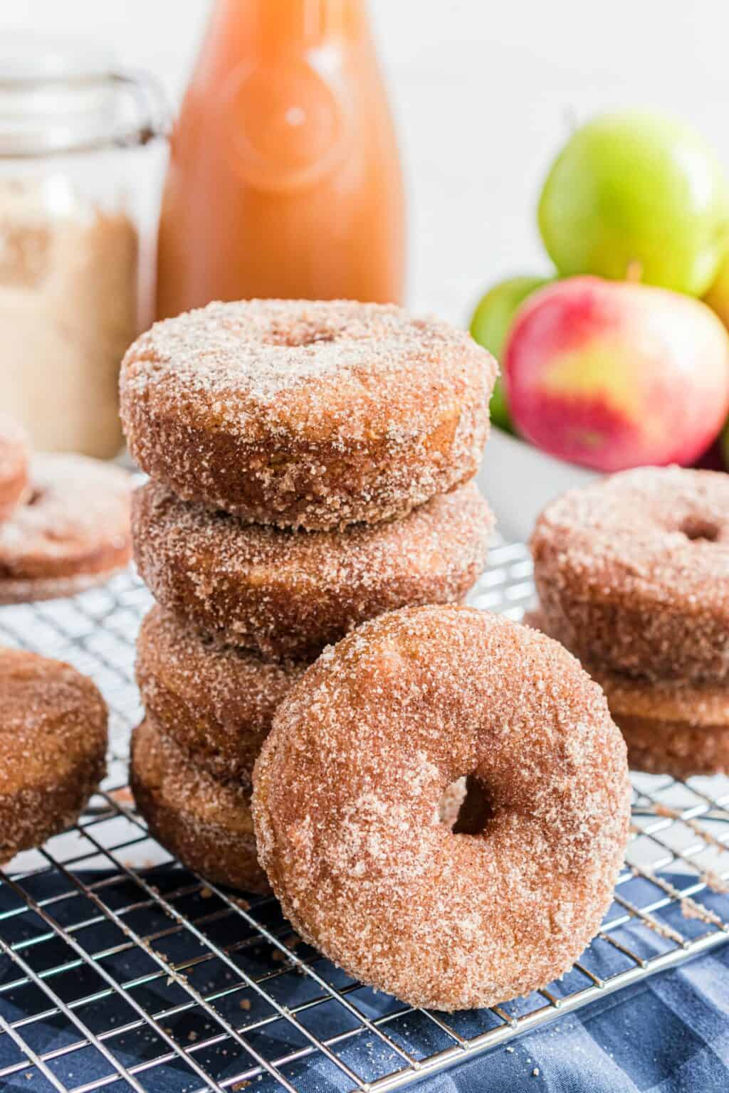 Apple Cider Donuts Recipe - Shugary Sweets