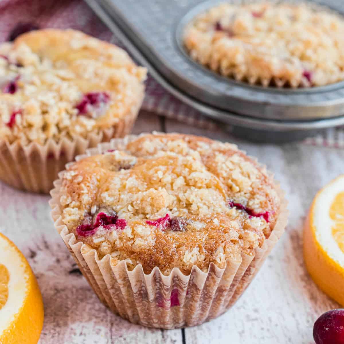 Cranberry Orange Muffins Recipe - Shugary Sweets