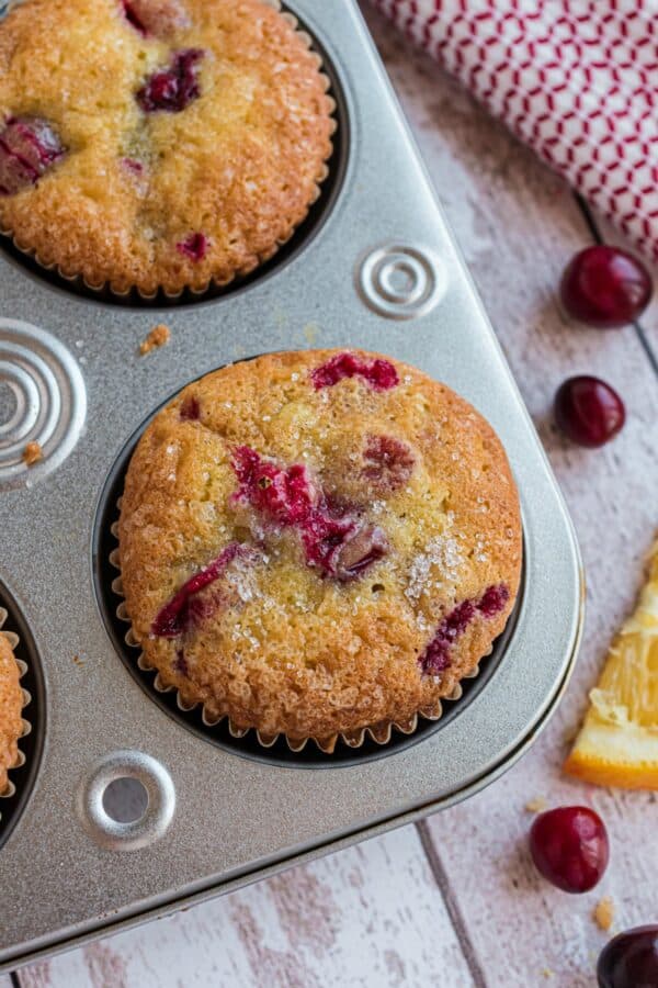 Cranberry Orange Muffins Recipe Shugary Sweets 8929