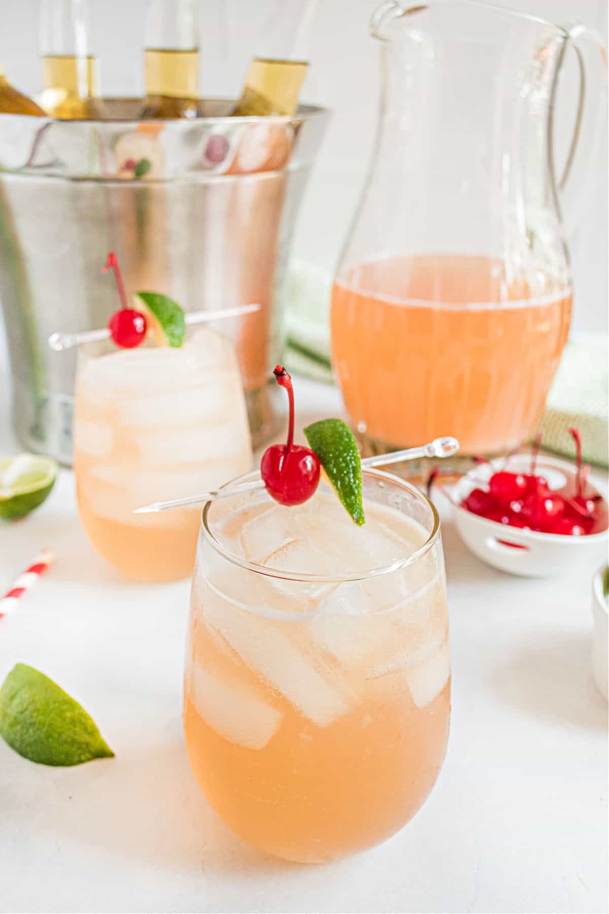 Cherry Beer Margaritas Recipe - Shugary Sweets