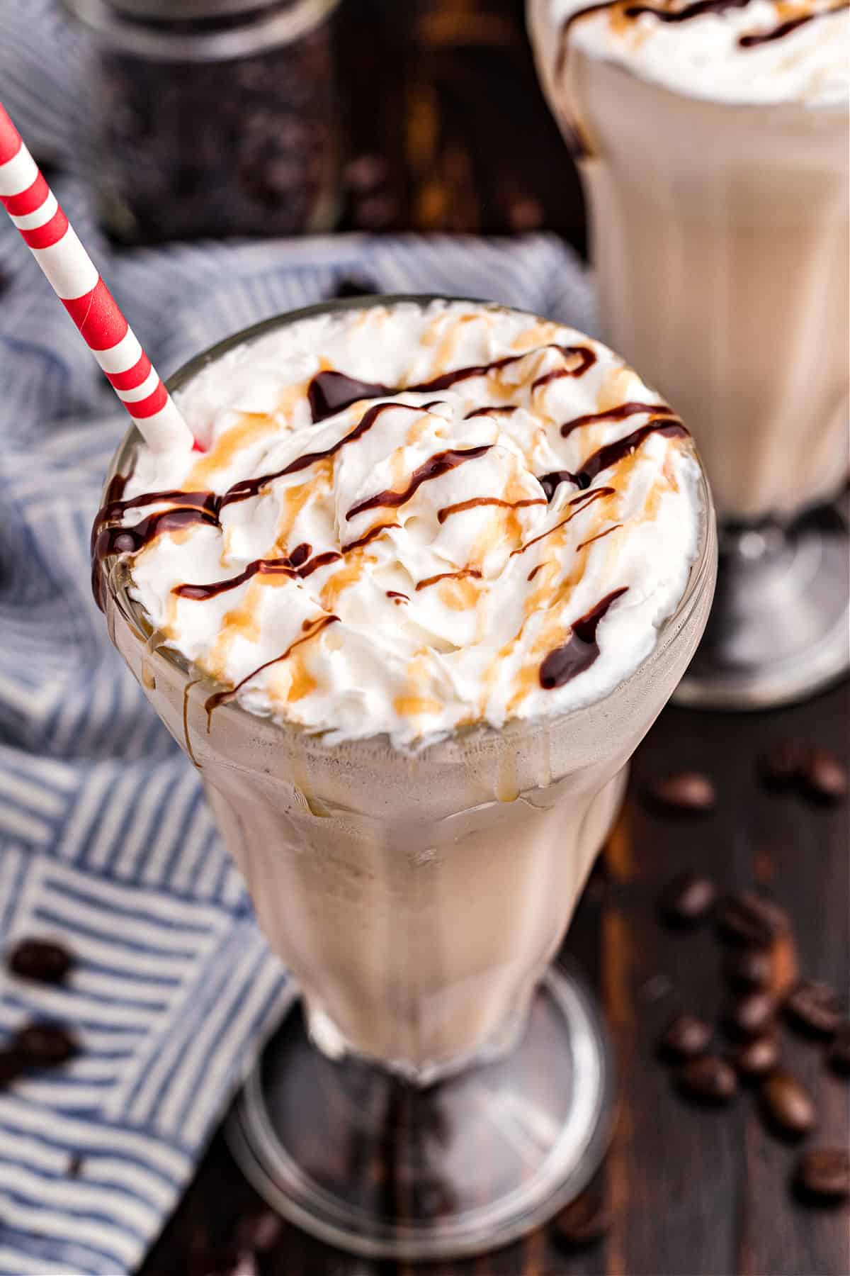 Caramel Coffee Milkshakes Recipe - Shugary Sweets