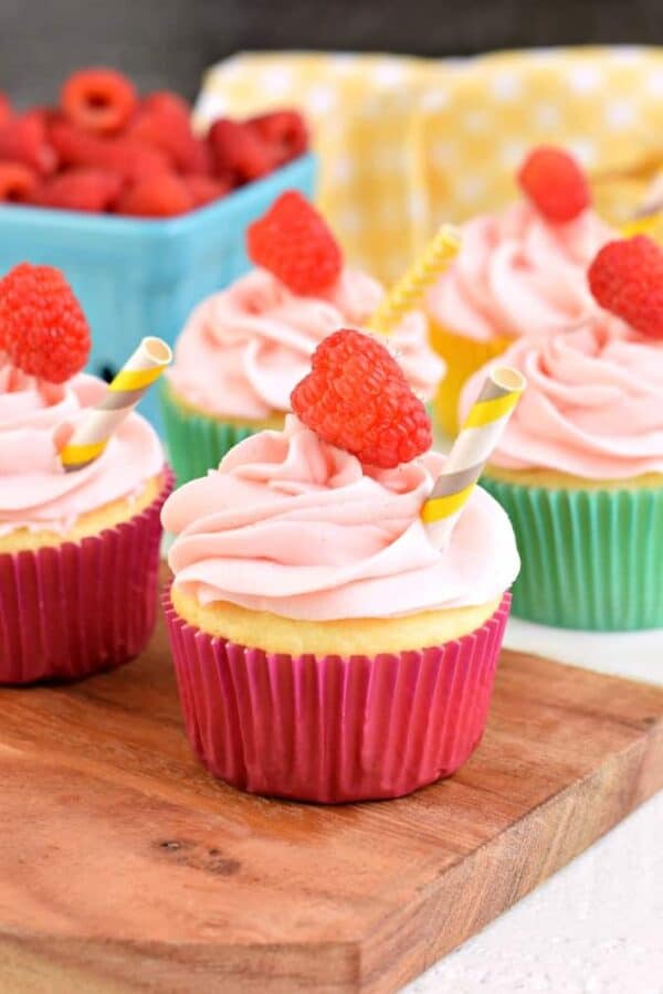 Raspberry Lemonade Cupcakes Shugary Sweets 7654