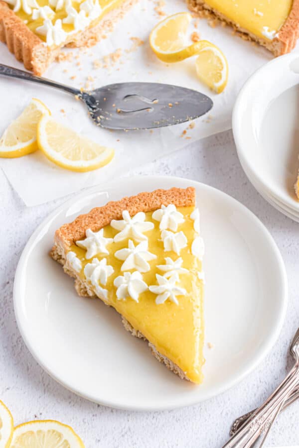 Lemon Tart Recipe - Shugary Sweets