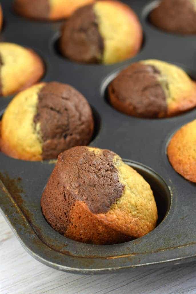 Easy Delicious Freezer Friendly Chocolate Banana Muffins Recipe