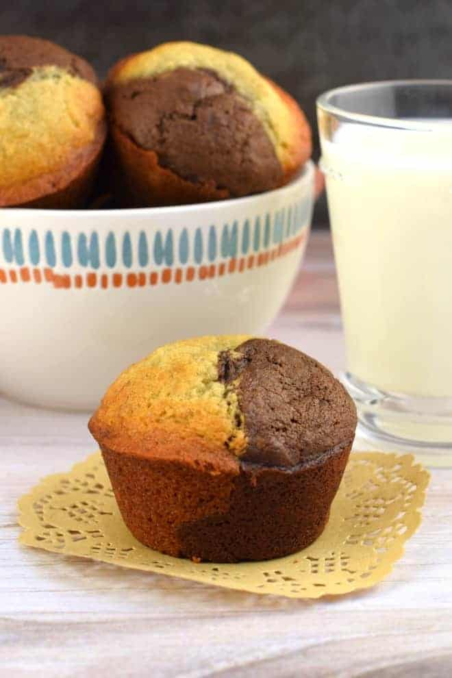 Easy Delicious Freezer Friendly Chocolate Banana Muffins Recipe