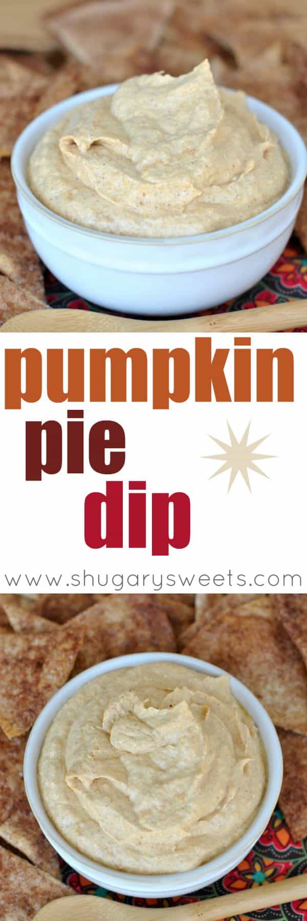 Pumpkin Pie Dip - Shugary Sweets