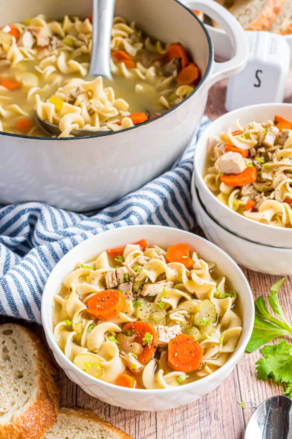 Turkey Noodle Soup Recipe - Shugary Sweets