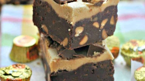 Chocolate Peanut Butter Fudge Recipe - Shugary Sweets