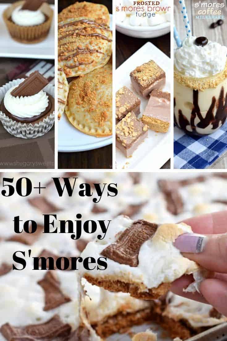 50 Ways To Enjoy S Mores Without A Campfire Shugary Sweets