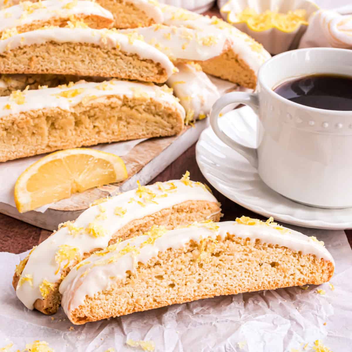 Lemon Biscotti Recipe ~ Barley & Sage