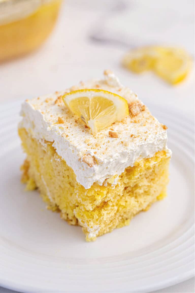 Lemon Poke Cake Recipe Shugary Sweets 1956