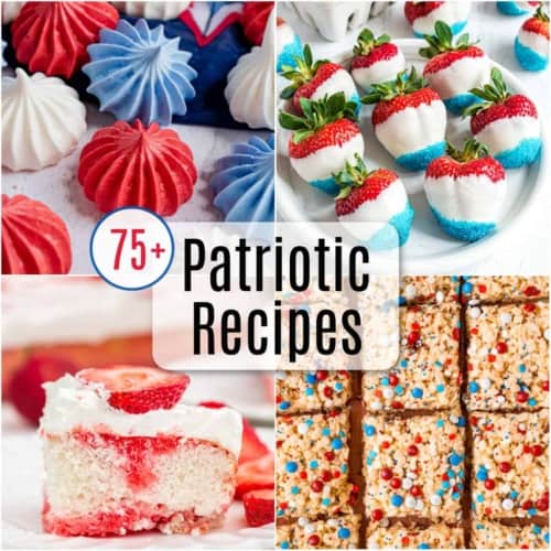 75+ Red, White, and Blue Desserts Desserts - Shugary Sweets