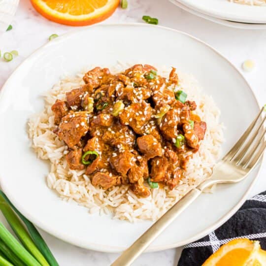 Slow Cooker Orange Chicken Shugary Sweets