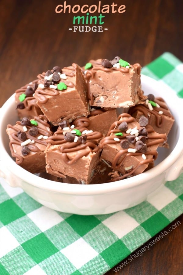 Andes Mint Chocolate Fudge Recipe Shugary Sweets