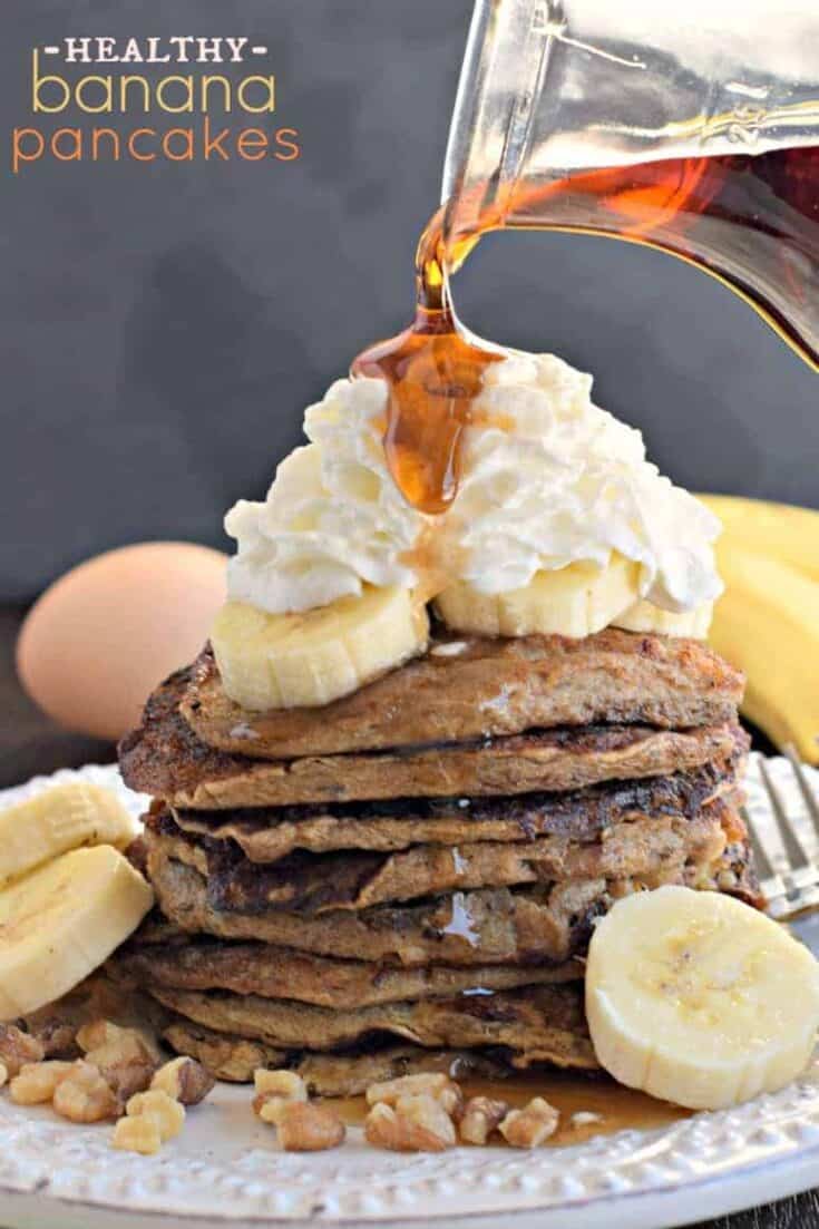 Healthy Banana Pancakes Easy Banana Pancakes Recipe Bake Fresh