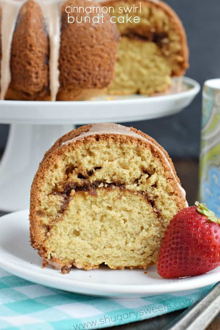 Cinnamon Swirl Bundt Cake Recipe - Shugary Sweets