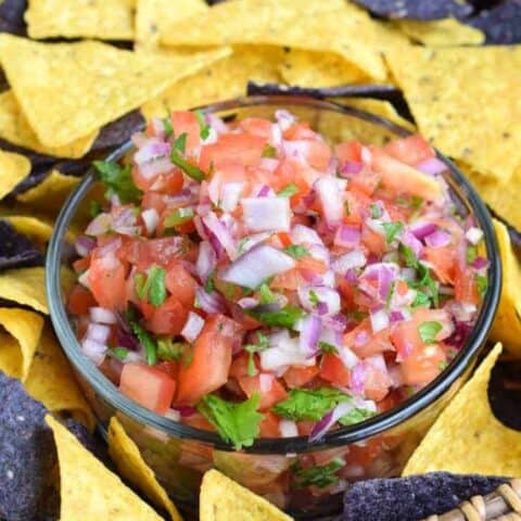 Pico de Gallo Recipe - Shugary Sweets