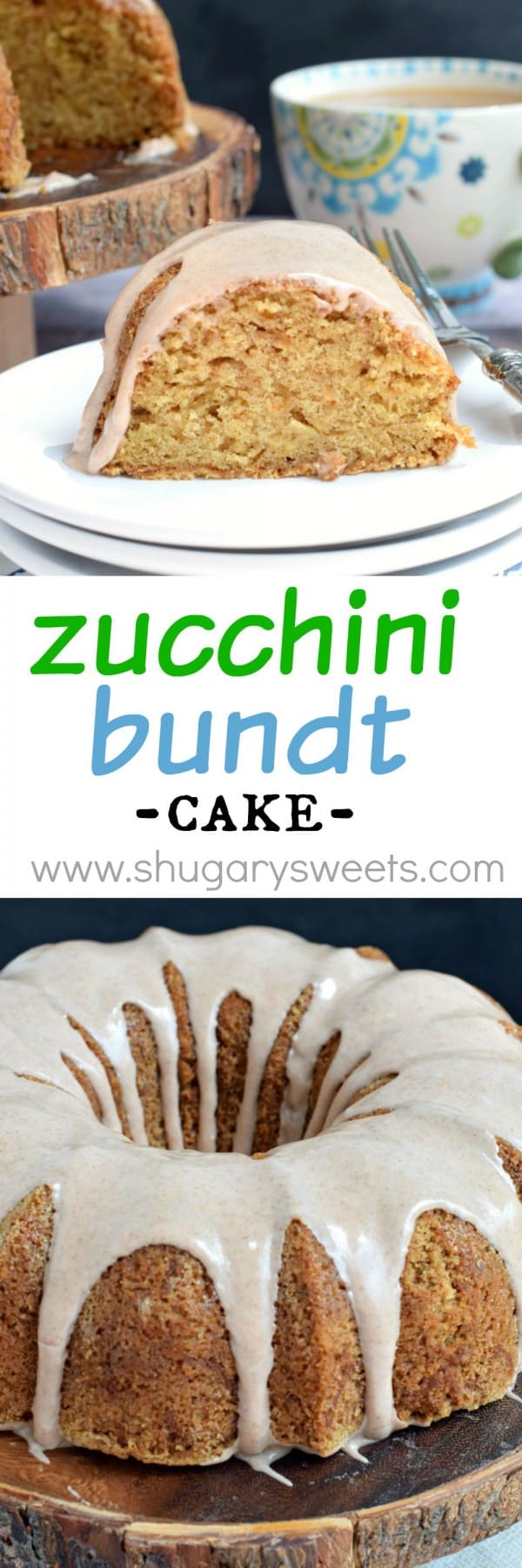 Zucchini Bundt Cake Shugary Sweets