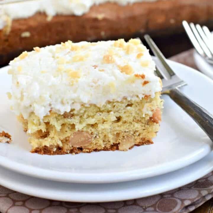 Banana Macadamia Nut Cake - Shugary Sweets