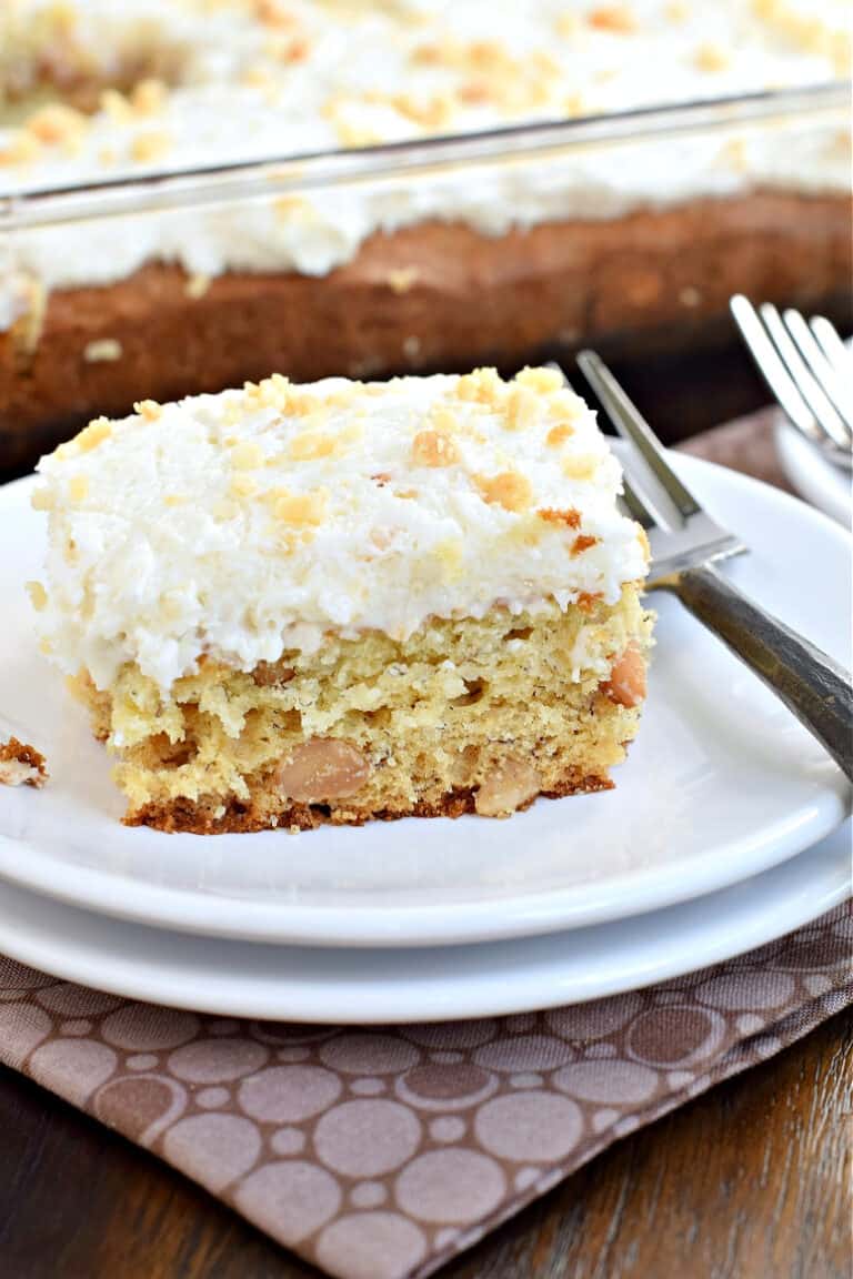 Banana Macadamia Nut Cake Recipe - Shugary Sweets