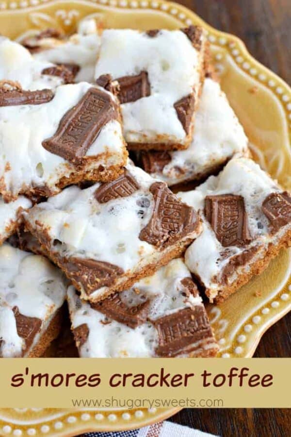 S’mores Cracker Toffee | Shugary Sweets | Bloglovin’