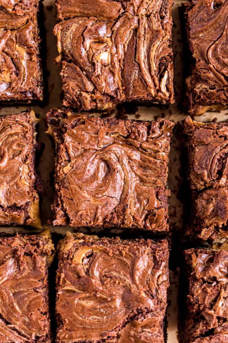 Peanut Butter Brownies Recipe Shugary Sweets