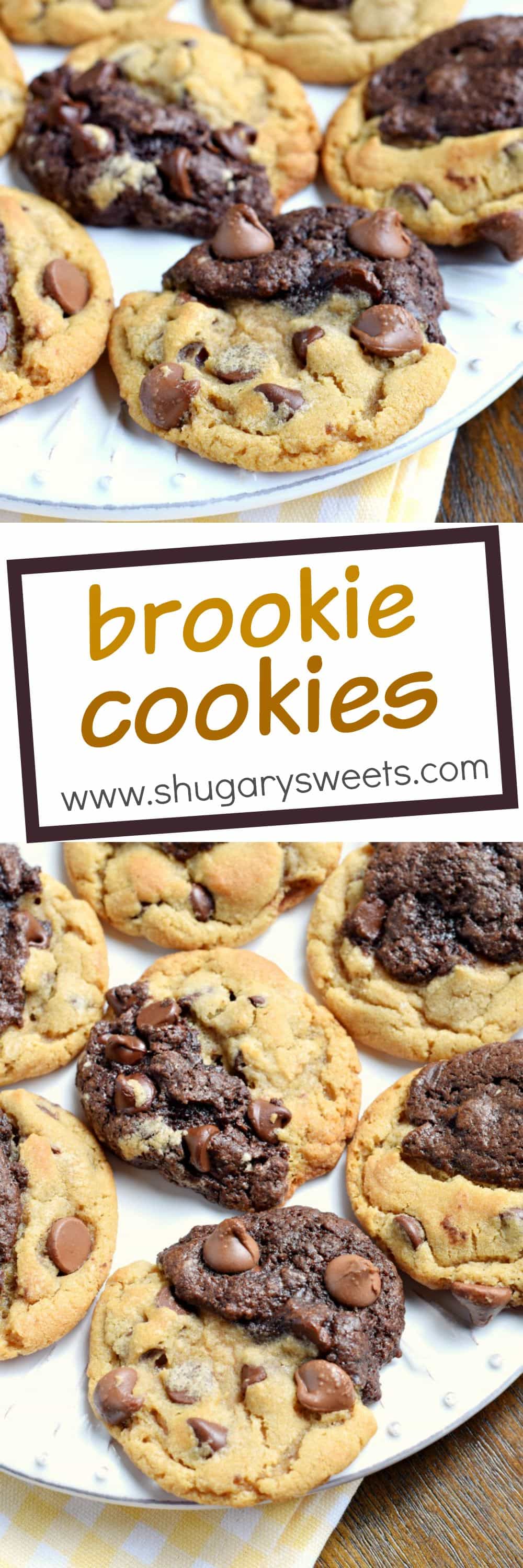 Brookie Cookies - Shugary Sweets