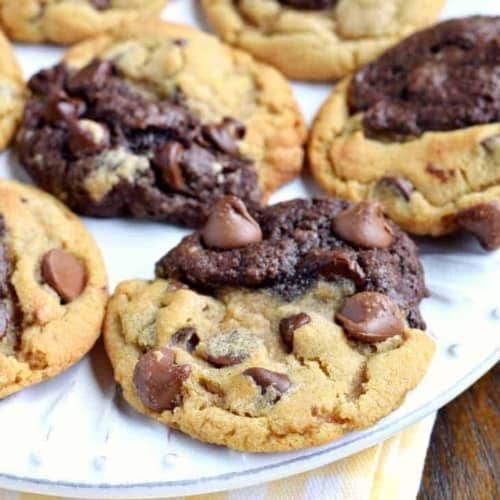 Brookie Cookies Recipe - Shugary Sweets