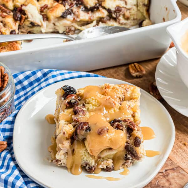 Caramel Bread Pudding Recipe - Shugary Sweets