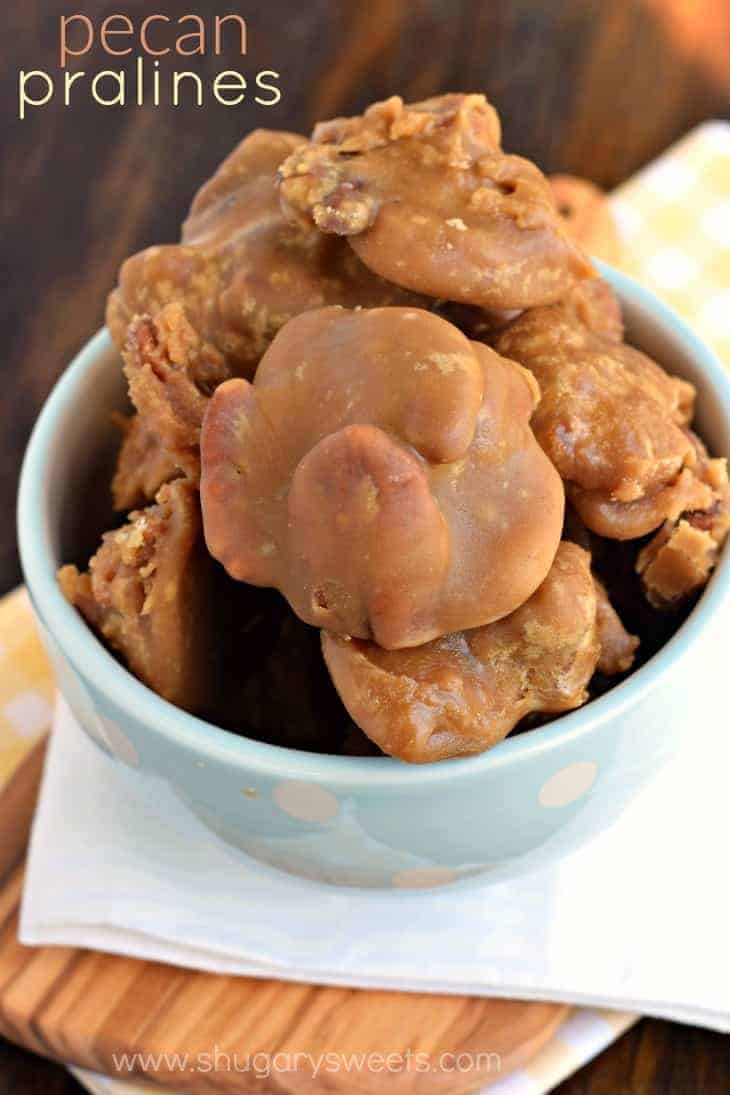 The Best Pecan Pralines Candy Recipe - Shugary Sweets