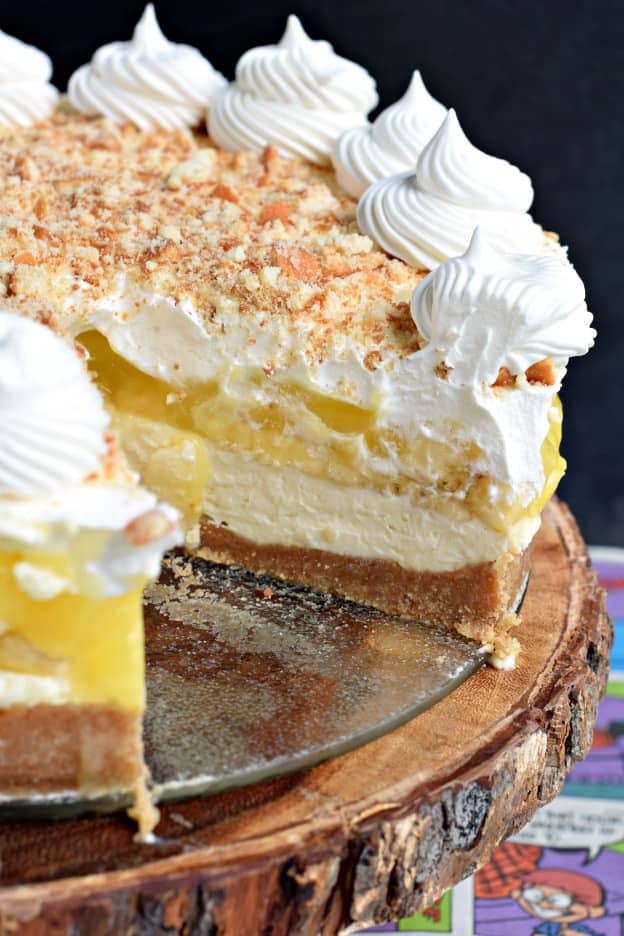 No Bake Banana Cream Cheesecake Shugary Sweets