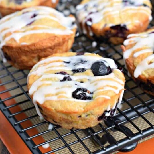 Blueberry Zucchini Muffins Recipe Shugary Sweets 3015