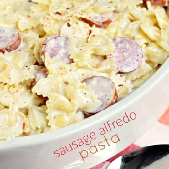 Creamy Sausage Alfredo Pasta Recipe In 30 Minutes