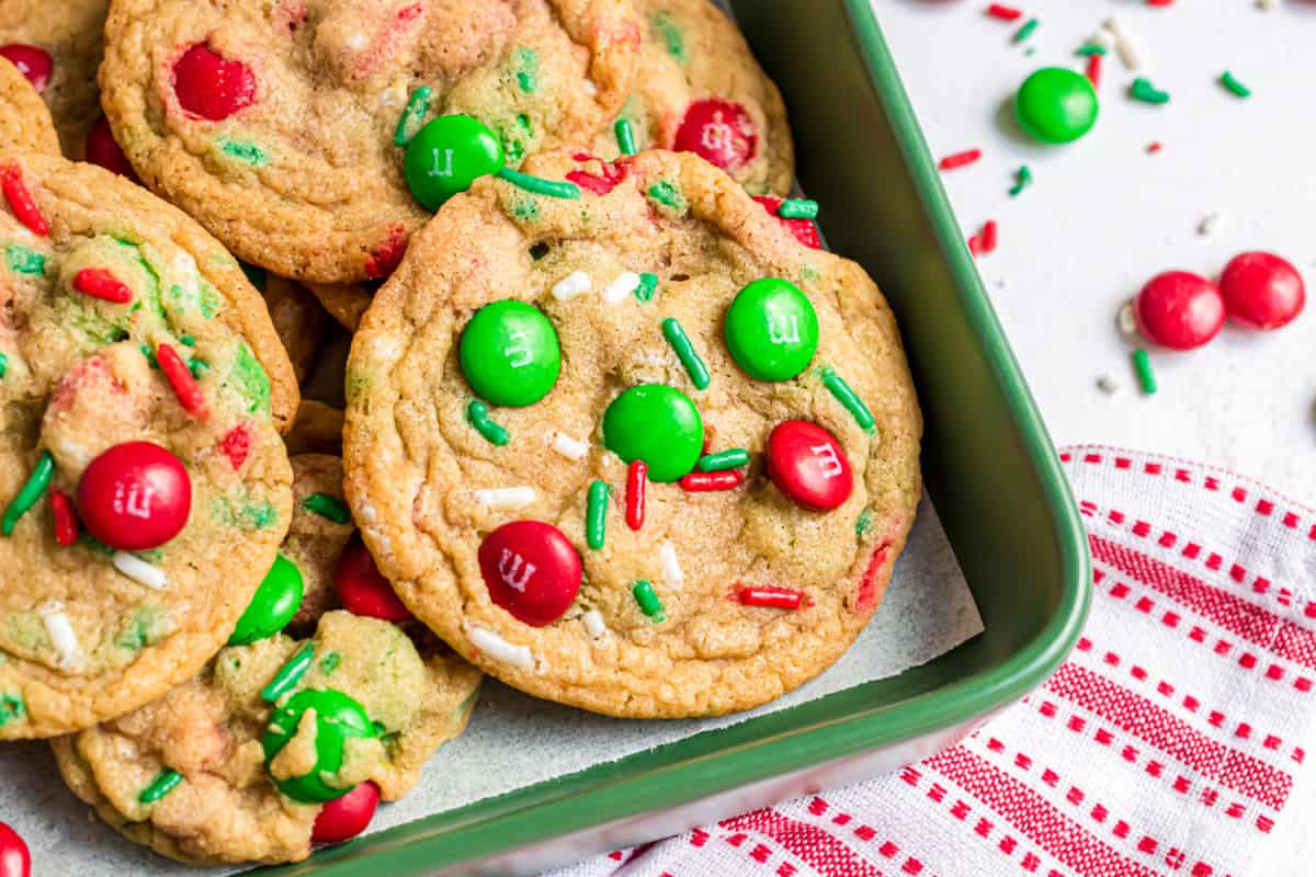 Chocolate M&M's Cookies Recipe - Shugary Sweets