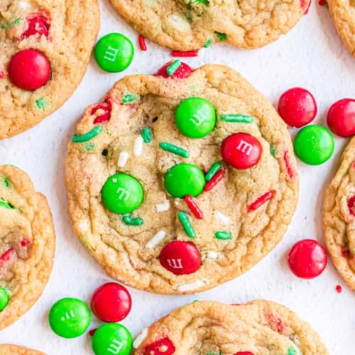 Chocolate M&M's Cookies Recipe - Shugary Sweets